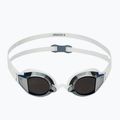 Plavecké okuliare TYR Stealth-X Performance Mirrored silver/white 2