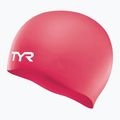 Plavecká čiapka TYR Wrinkle Free Silicone coral