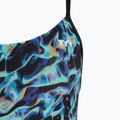 Dámske jednodielne plavky TYR Durafast Elite Energy Cutoutfit blue 3