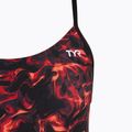 Dámske jednodielne plavky TYR Durafast Elite Energy Cutoutfit red 3