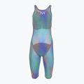 Dámske jednodielne plavky TYR Avictor Luminins Closed Back elec lime