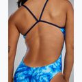 Dámske jednodielne plavky TYR Durafast Elite Azultec Cutoutfit ocean blue 6