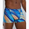 Pánske plavecké boxerky TYR Durafast Elite Riptidal Square Leg teal/orange 5