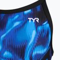 Dámske jednodielne plavky TYR Durafast Elite Waveform Diamondfit blue 3