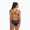 Dámske jednodielne plavky Tyr Durafast Elite Magmata Cutoutfit gold/multi/rainbow 2