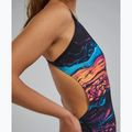 Dámske jednodielne plavky Tyr Durafast Elite Magmata Cutoutfit gold/multi/rainbow 7