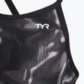Dámske jednodielne plavky TYR Durafast Elite Waveform Diamondfit titanium 3
