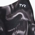 Dámske jednodielne plavky TYR Durafast Elite Waveform Cutoutfit titanium 3