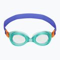 Detské plavecké okuliare TYR Aqua Blaze green/orange 2