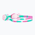 Detské plavecké okuliare TYR Swimple Tie Dye Non-Mirrored pink/mint