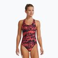 Dámske jednodielne plavky TYR Durafast Lite Seismo Maxfit red