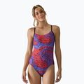 Dámske jednodielne plavky Tyr Cutoutfit Hodori orange/purple