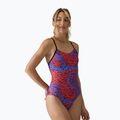 Dámske jednodielne plavky Tyr Cutoutfit Hodori orange/purple 3