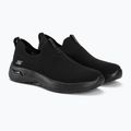 Dámska obuv SKECHERS Go Walk Arch Fit Iconic black 4