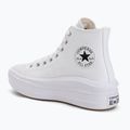 Dámske tenisky Converse Chuck Taylor All Star Move Platform Leather white 3