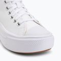Dámske tenisky Converse Chuck Taylor All Star Move Platform Leather white 7