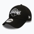 Šiltovka New Era NBA League Essential 9Forty Los Angeles Lakers čierna