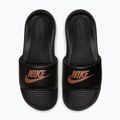 Dámske šľapky Nike Victori One Slide black/black/metallic red bronze 4