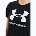 Dámske tričko Under Armour Rival Logo black/white 4