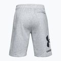 Under Armour Rival Fleece šedé pánske tréningové šortky 1357118 4