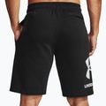 Under Armour Rival Fleece pánske tréningové šortky čierne 1357118 2