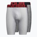 Under Armour pánske boxerky Ua Tech 9In 2-Pack sivé 1363622-011