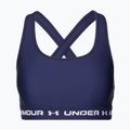 Under Armour Crossback Mid fitness podprsenka navy blue 1361034