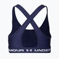 Under Armour Crossback Mid fitness podprsenka navy blue 1361034 2