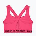 Under Armour Crossback Mid fitness podprsenka ružová 1361034 4