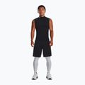 Pánske tréningové tričko Under Armour HG Armour Comp Mock black/white 2