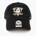 47 Značka NHL Anaheim Ducks CLEAN UP baseballová čiapka čierna 4