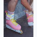 Dámske kolieskové korčule IMPALA Lightspeed Inline Skate pink yellow 7