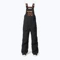 Detské snowboardové nohavice ThirtyTwo Youth Basement Bib black/orange