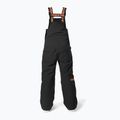 Detské snowboardové nohavice ThirtyTwo Youth Basement Bib black/orange 2