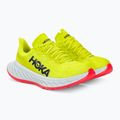 Dámska bežecká obuv HOKA Carbon X 2 evening primrose/fiesta 5