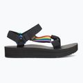Dámske sandále Teva Midform Universal Pride black rainbow 2
