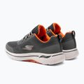 Pánske topánky SKECHERS Go Walk Arch Fit Idyllic charcoal/white/orange 3