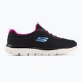 Dámska tréningová obuv SKECHERS Summits black/hot pink 2