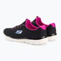 Dámska tréningová obuv SKECHERS Summits black/hot pink 3