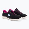 Dámska tréningová obuv SKECHERS Summits black/hot pink 4