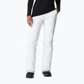 Dámske lyžiarske nohavice Columbia Backslope II Insulated white 1985371
