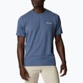 Pánske tričko Columbia Tech Trail Graphic Tee blue 1930802 5