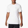 Pánske tričko Columbia Tech Trail Graphic Tee white 1930802 5