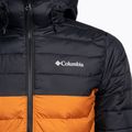 Pánska páperová bunda Columbia Powder Lite s kapucňou Orange/Black 1693931 3