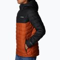 Pánska páperová bunda Columbia Powder Lite s kapucňou Orange/Black 1693931 7