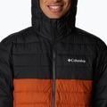 Pánska páperová bunda Columbia Powder Lite s kapucňou Orange/Black 1693931 10