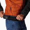 Pánska páperová bunda Columbia Powder Lite s kapucňou Orange/Black 1693931 11