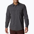 Columbia Newton Ridge II LS tmavo šedá pánska košeľa 2012971