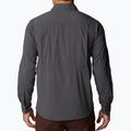Columbia Newton Ridge II LS tmavo šedá pánska košeľa 2012971 2