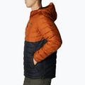Columbia Powder Lite Anorak pánska páperová bunda oranžová a čierna 7
